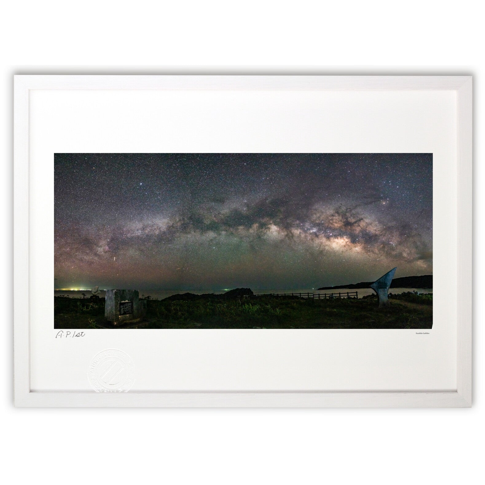 天の川 （辺戸岬） – 絵画や壁飾り販売｜風景投稿販売あゆわら(R)