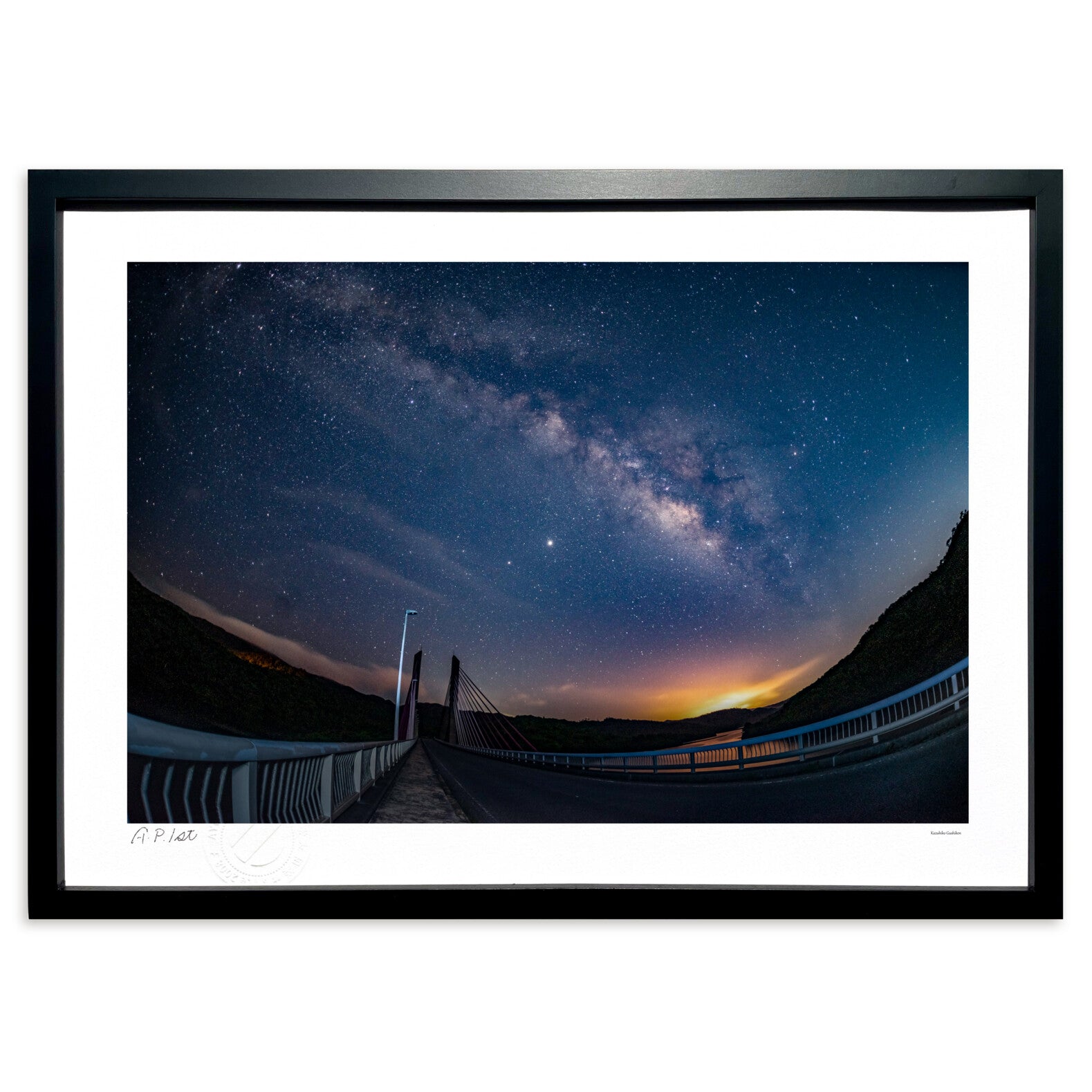 天の川と橋 – 絵画や壁飾り販売｜風景投稿販売あゆわら(R)