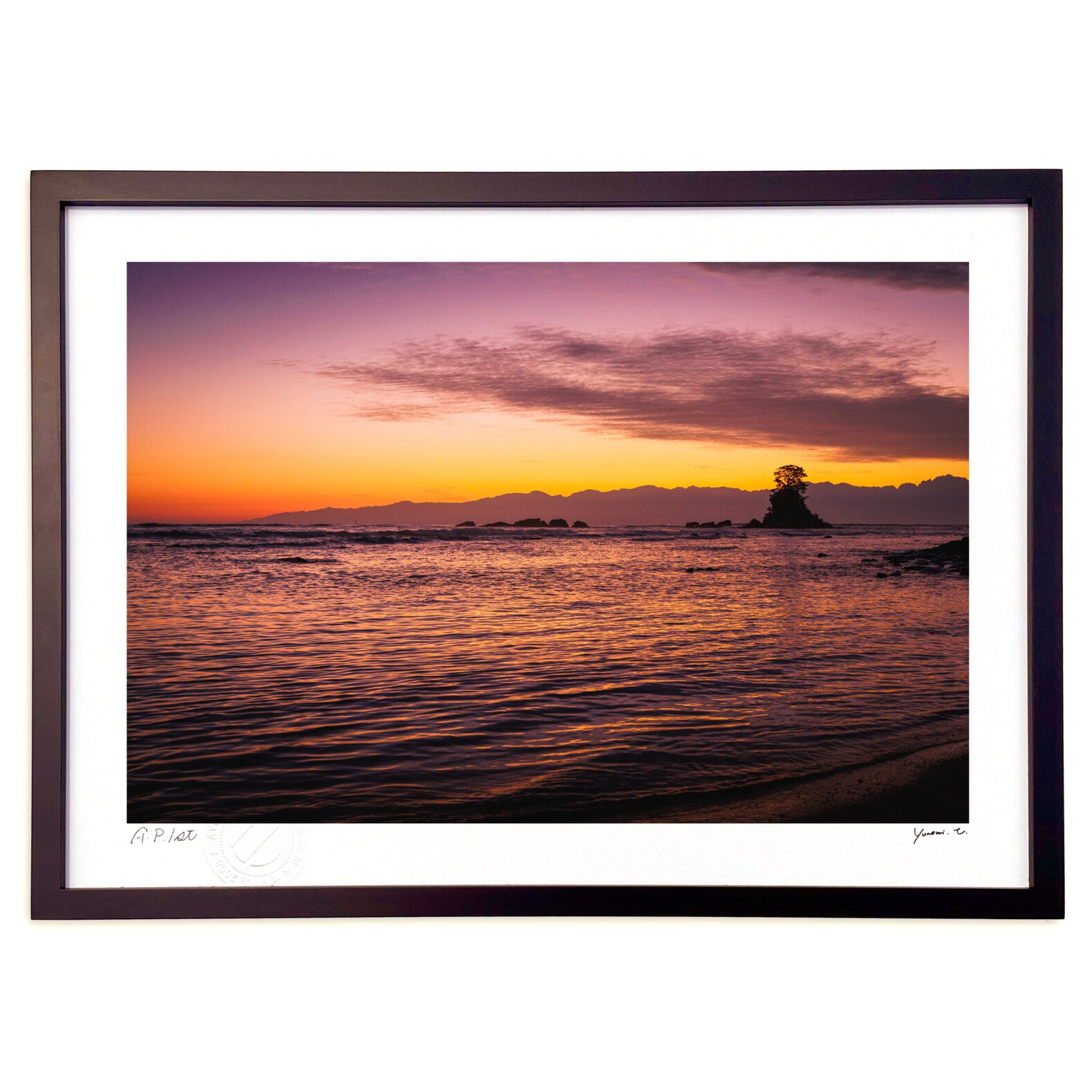雨晴海岸の夜明け – 絵画や壁飾り販売｜風景投稿販売あゆわら(R)