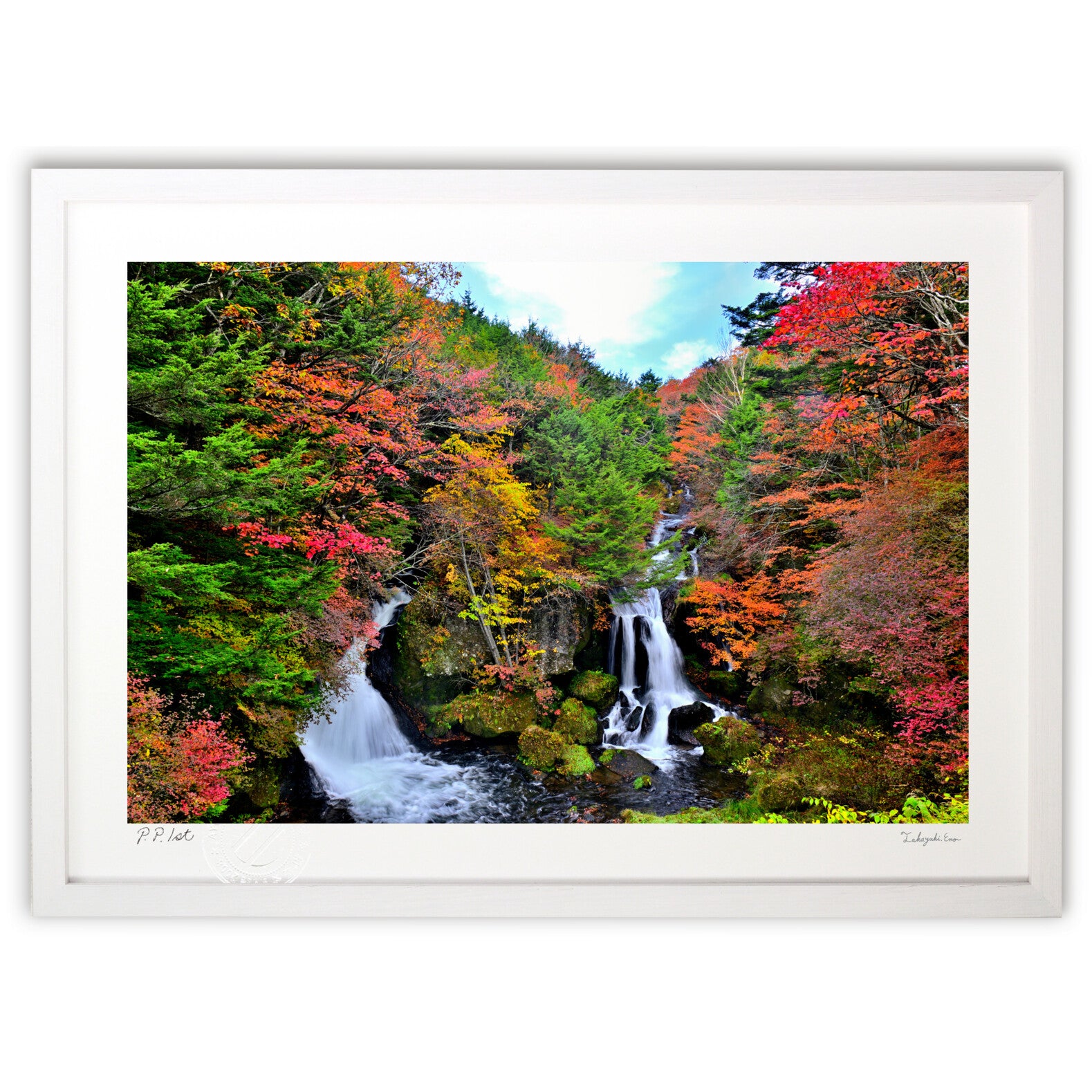 奥日光 竜頭の滝の紅葉 – 絵画や壁飾り販売｜風景投稿販売あゆわら(R)