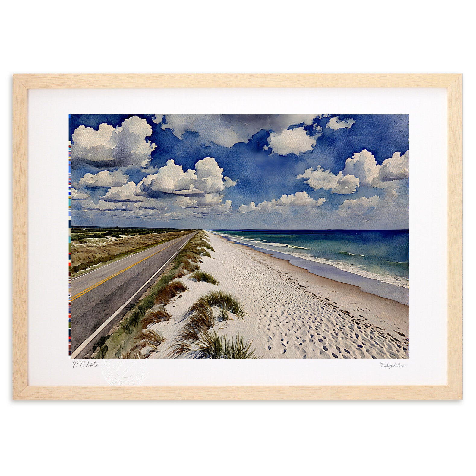 初夏の海 – 絵画や壁飾り販売｜風景投稿販売あゆわら(R)