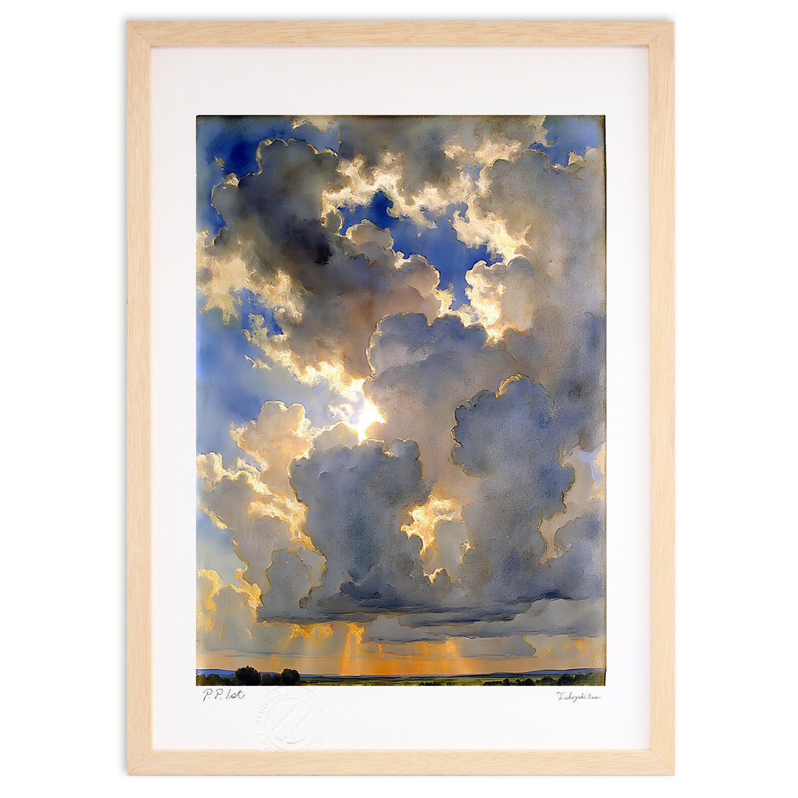 入道雲 – 絵画や壁飾り販売｜風景投稿販売あゆわら(R)