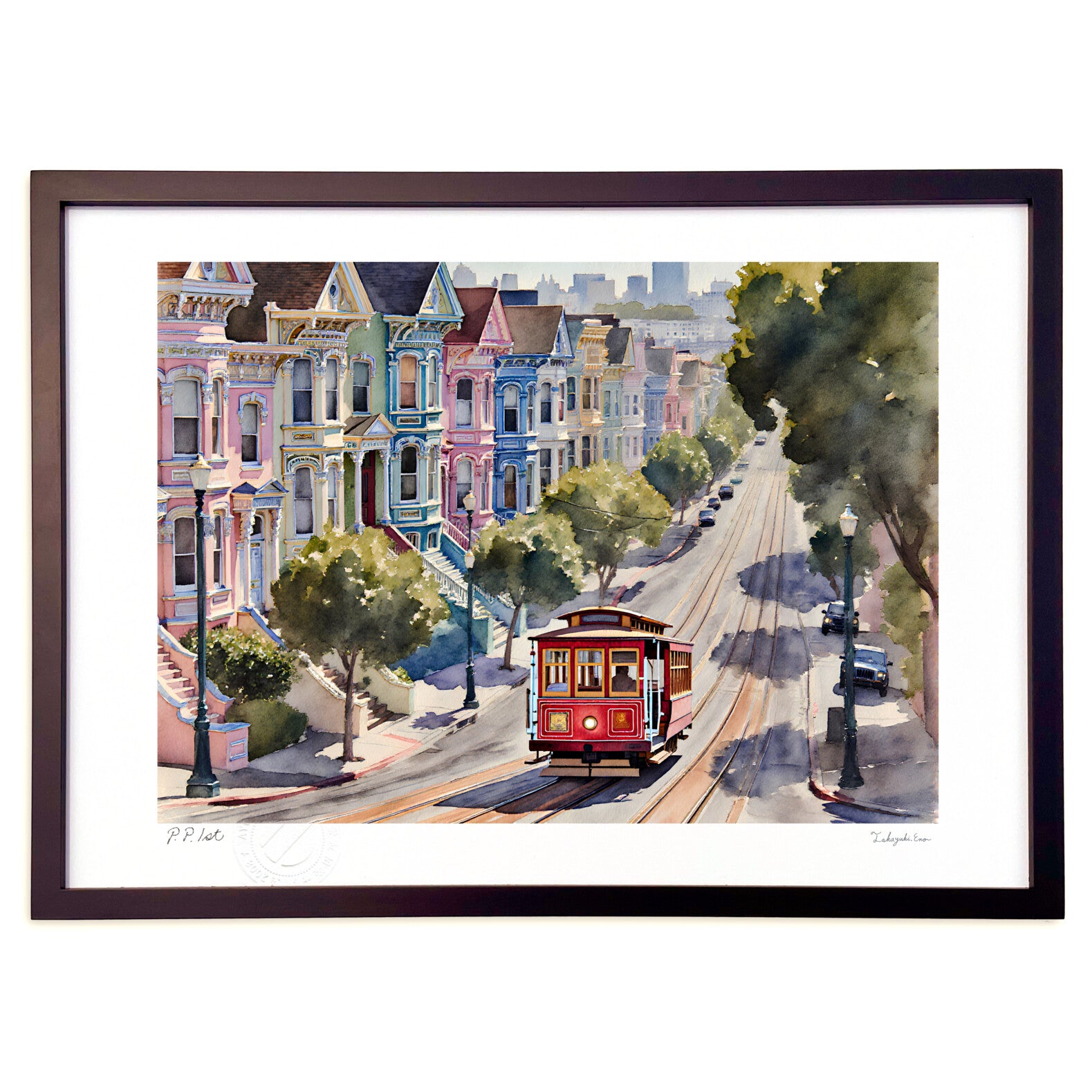 サンフランシスコの街並み – 絵画や壁飾り販売｜風景投稿販売あゆわら(R)
