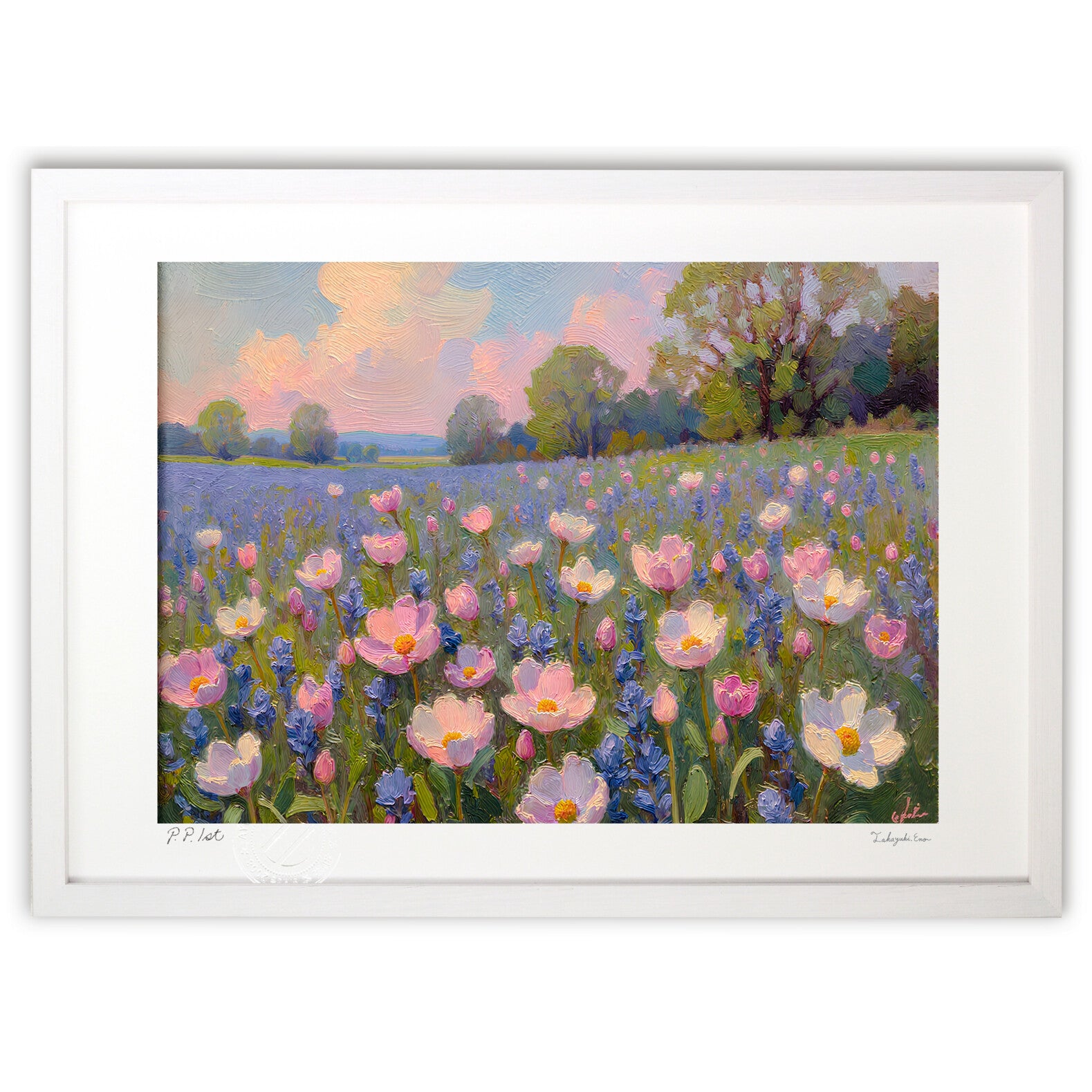 春の花畑 – 絵画や壁飾り販売｜風景投稿販売あゆわら(R)