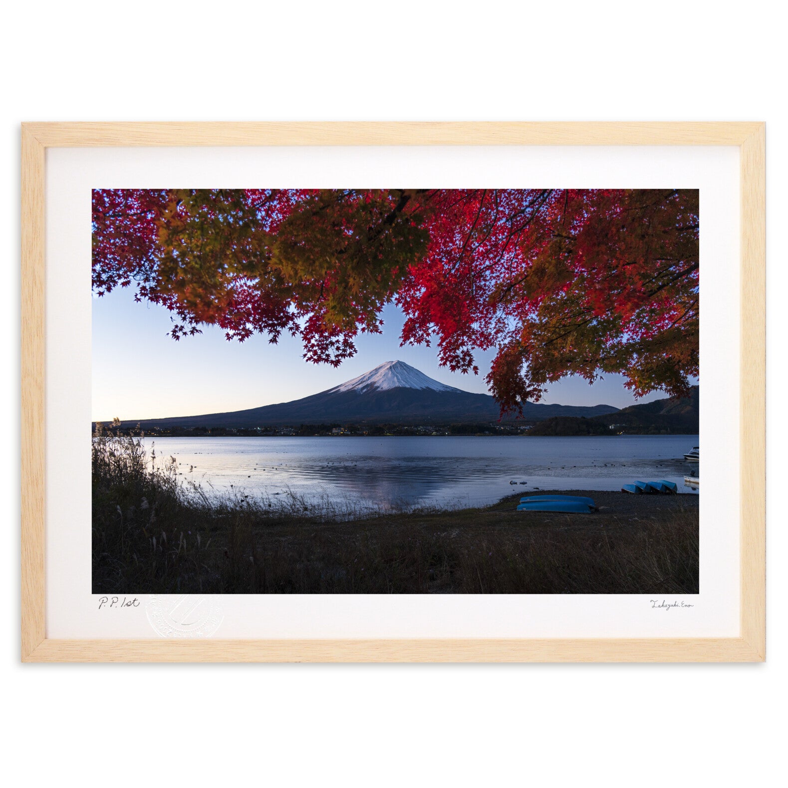 紅葉と富士 – 絵画や壁飾り販売｜風景投稿販売あゆわら(R)