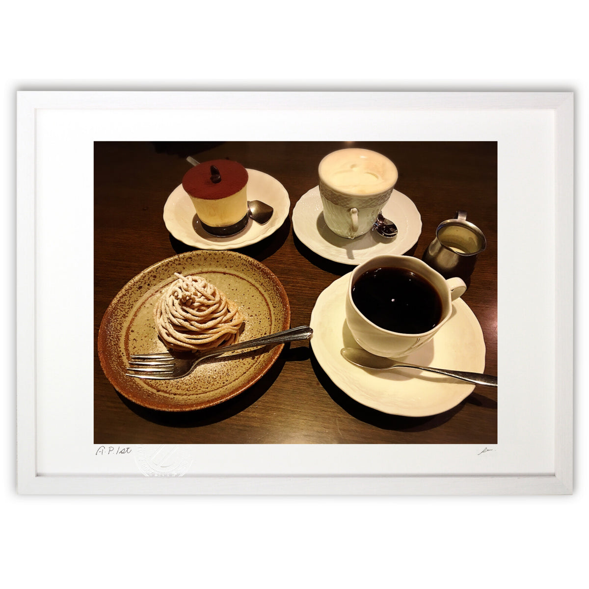 Photo 『レトロな喫茶店にて』