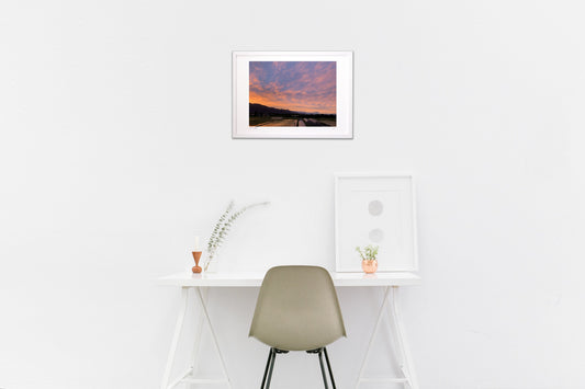 Photo 『夕暮れの田園』