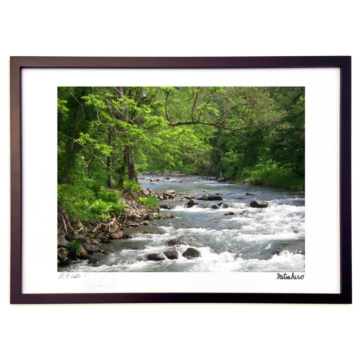 The sound of a mountain stream