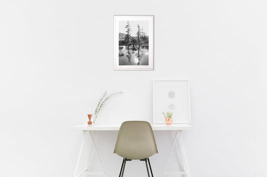 山の上の沼にて