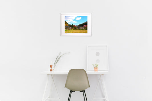 写真 里山の春 (横)