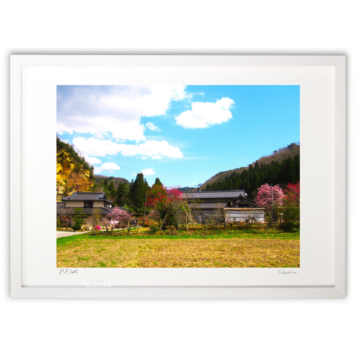 写真 里山の春 (横)