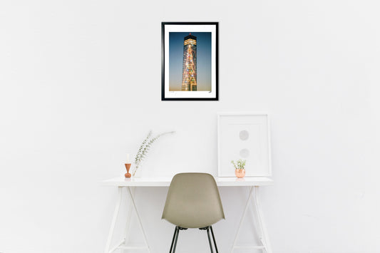 Xmasツリーの千葉ポートタワー