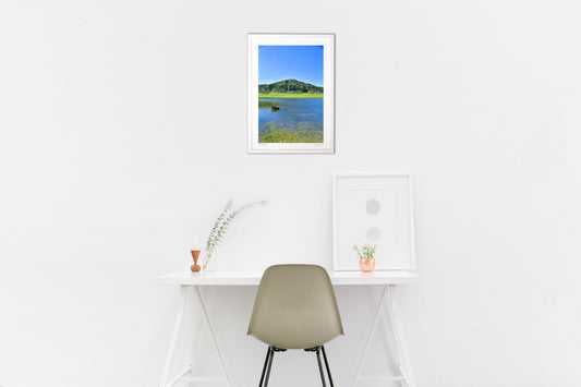 烏帽子岳を眺めて