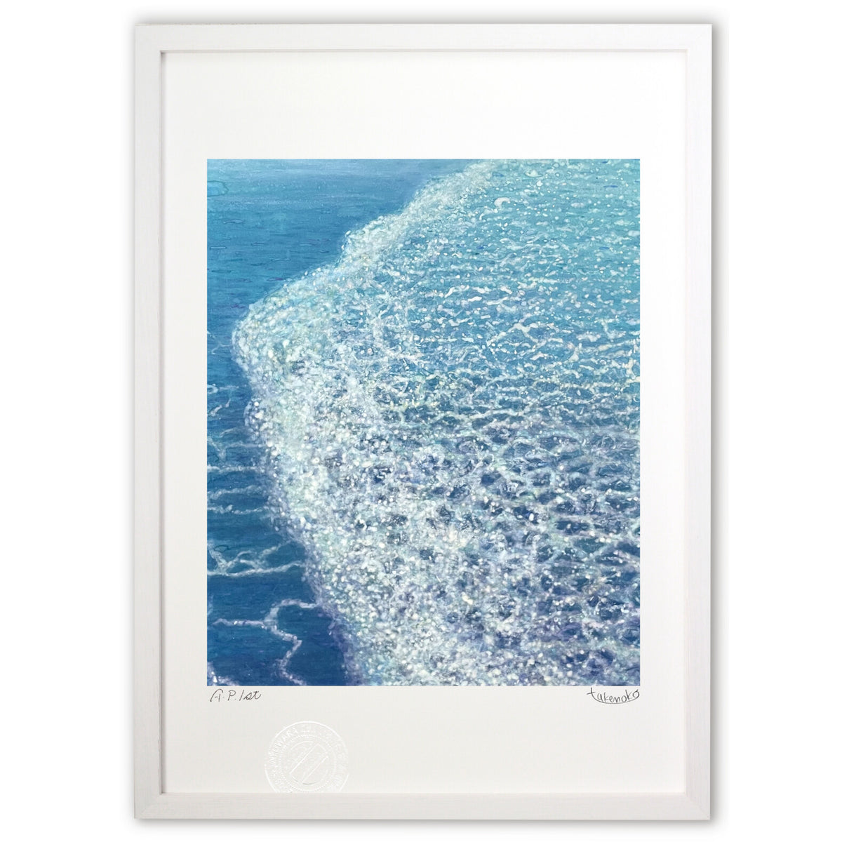 Japanese painting Wave