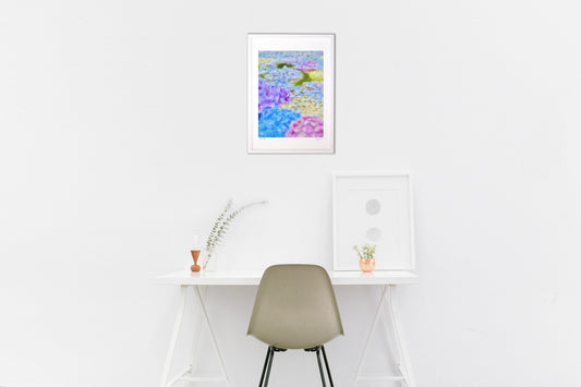 メルヘンな紫陽花