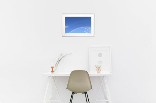 写真 ダブルレインボー(横)