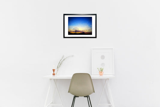 夜景シルエット