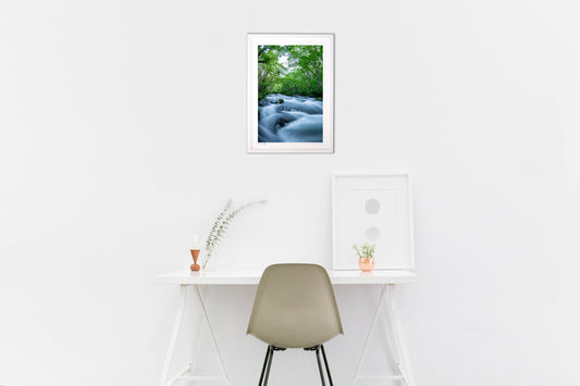 奥入瀬三乱の流をフッシュアイにて