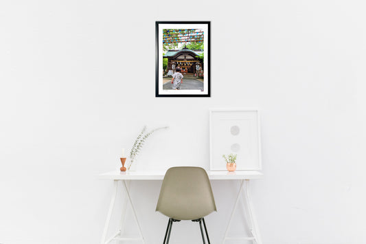 現人神社と子供