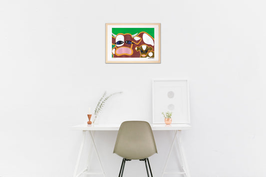 ウシさんの親子