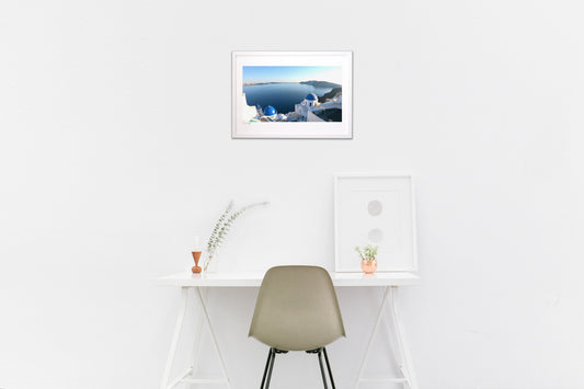 サントリーニ島 ブルードーム