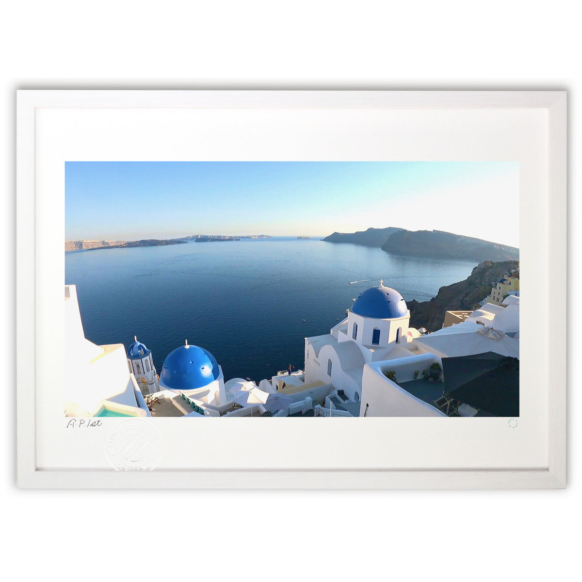 Santorini Blue Dome