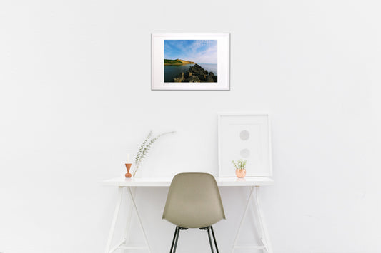 海の上から見える景色