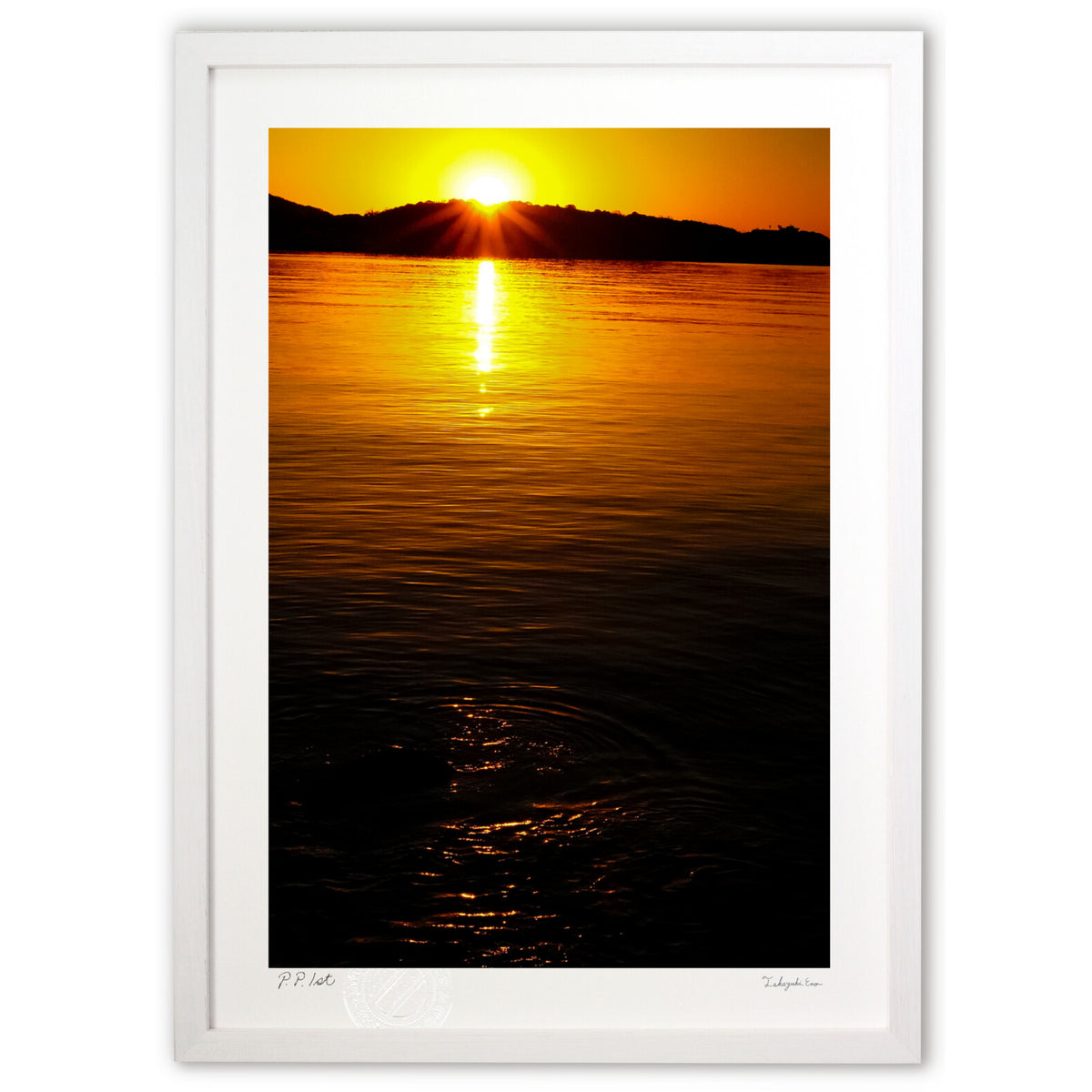 The sparkling beauty of the sea