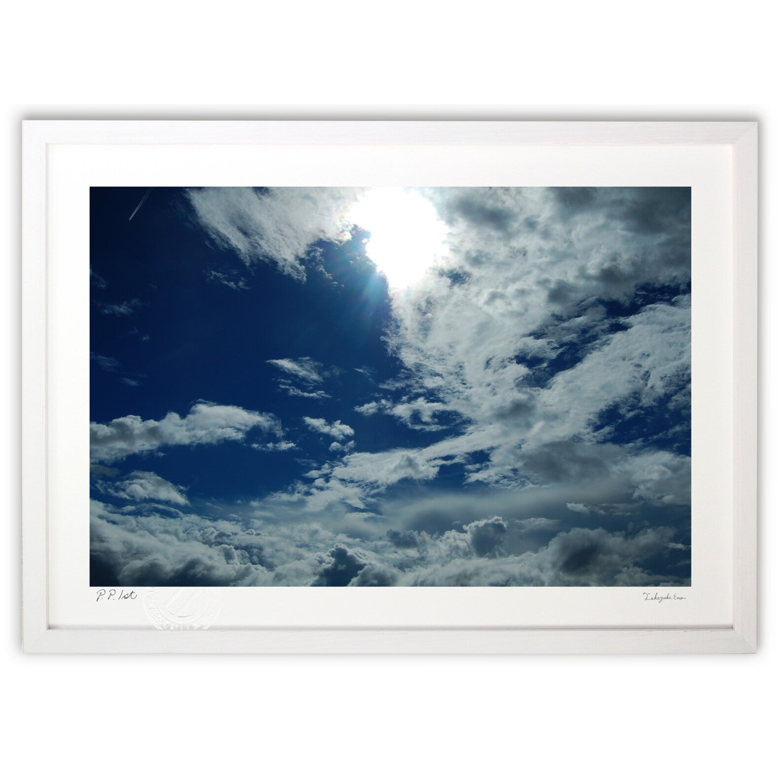 大空と雲と太陽 – 絵画や壁飾り販売｜風景投稿販売あゆわら(R)