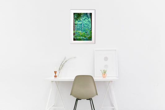 湖面の中の世界