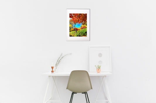 秋はじめ-日光男体山-