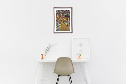 アラブ人街のトルコランプ店にて1