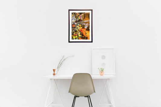 アラブ人街のトルコランプ店にて3