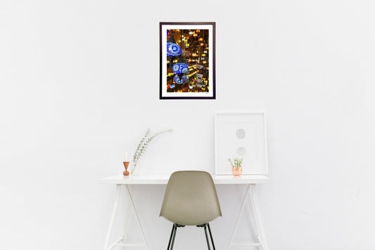 アラブ人街のトルコランプ店にて4