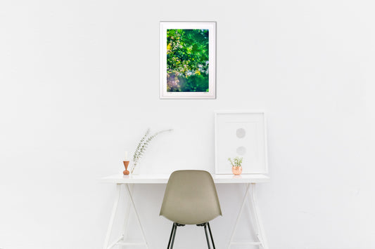 百日紅揺れる窓辺