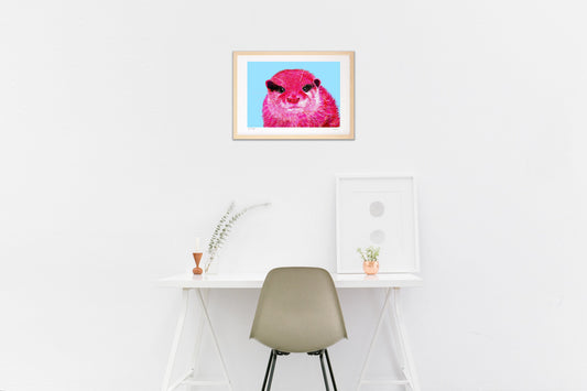 コツメカワウソ-まなざし