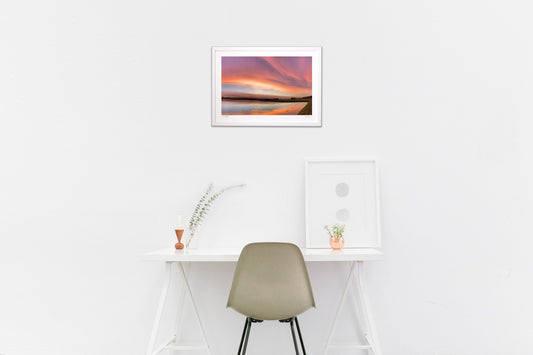 世界が茜色になった朝 2