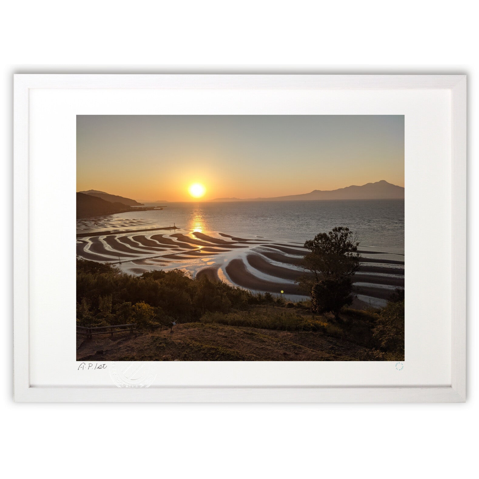 熊本投稿画像 熊本 おこしき海岸 夕暮れ – 絵画や壁飾り販売|風景投稿販売あゆわら(R)