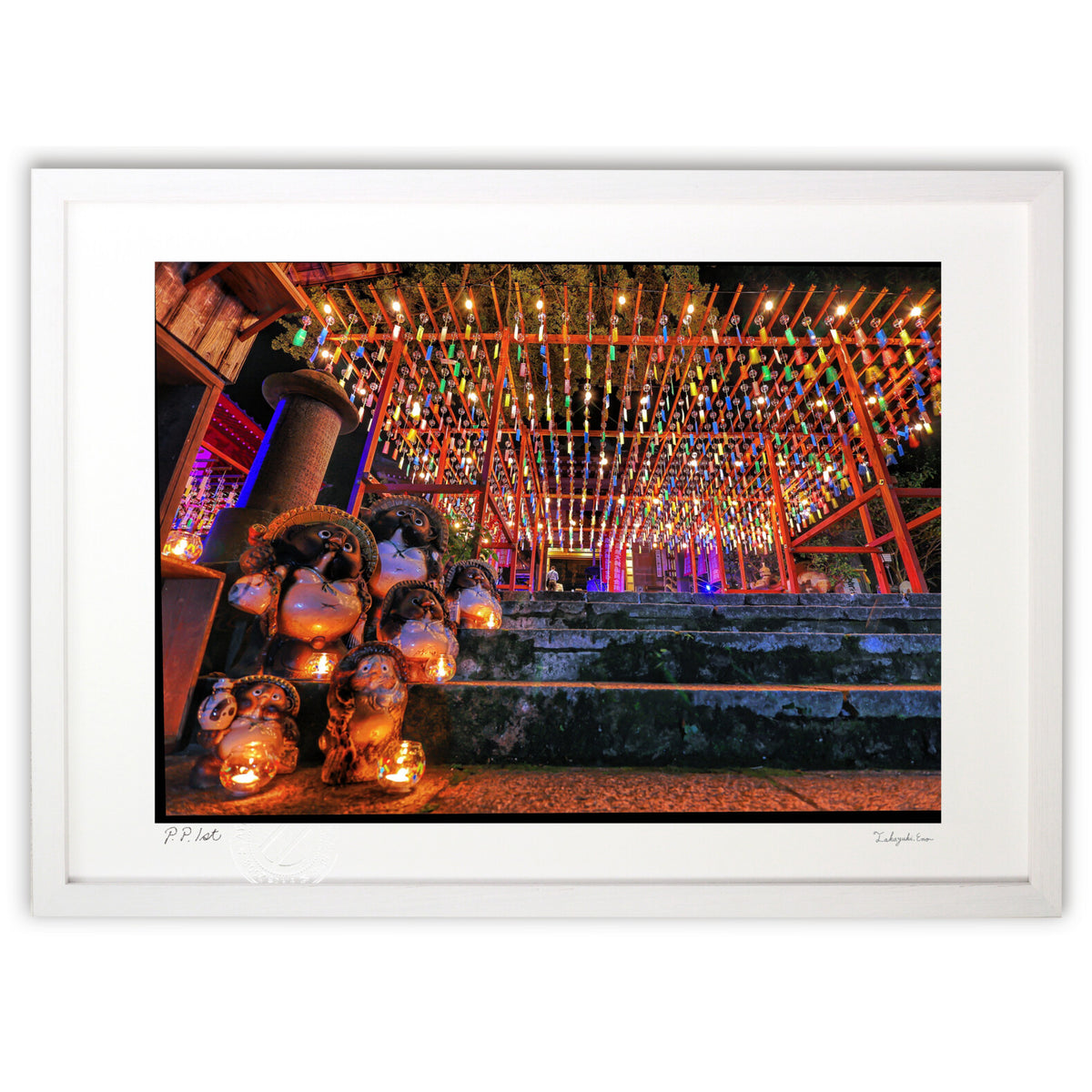 Sannoji Wind Chime Festival Light-up