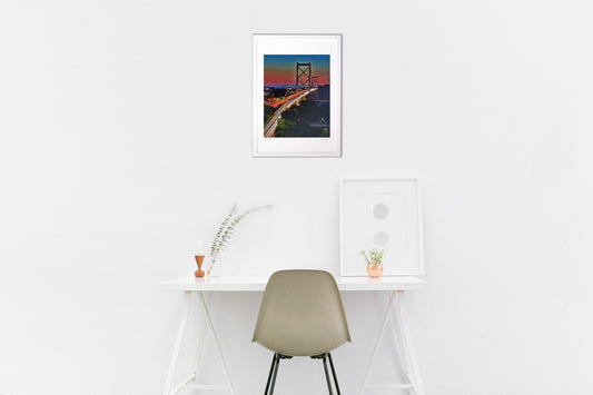 マジックアワーの関門橋