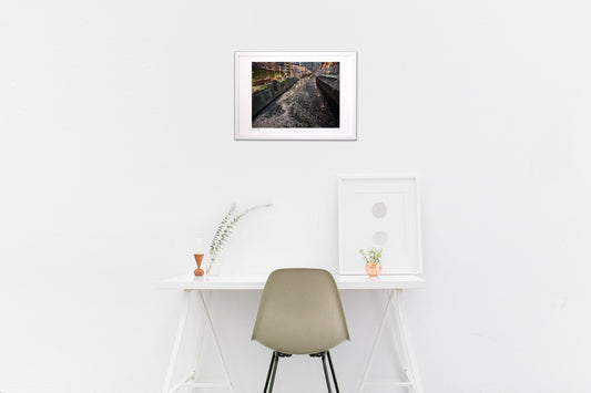 目黒川 夜桜の絨毯