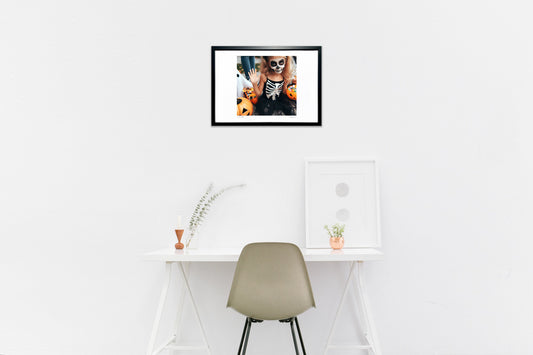 Halloweenwoを楽しむ子