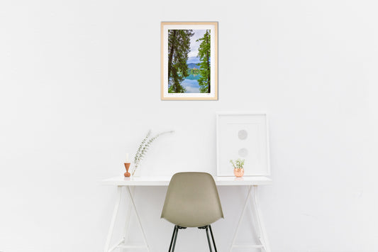 森と湖の教会(縦)