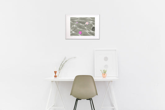 波間のプルメリア