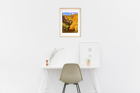 黄金色の鳴子峡