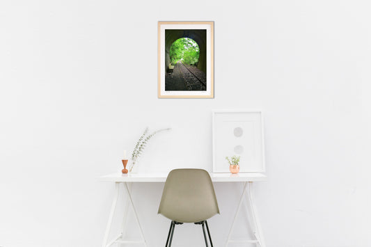 廃線のトンネル