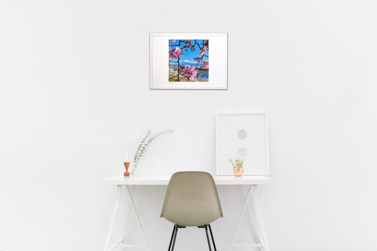 河津桜と富士山