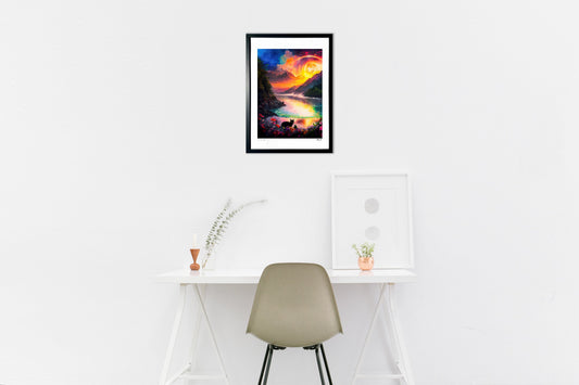 007-蛙のピグレッタと黒猫のミロ(縦)