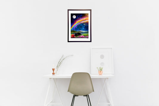 008-蛙のピグレッタと黒猫のミロ(縦)