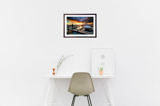 朝焼けマリーナ